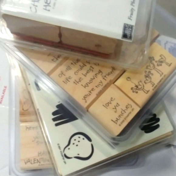 4 rubber stamp sets assorted - 25 individual stamps assorted styles - Picture 13 of 13